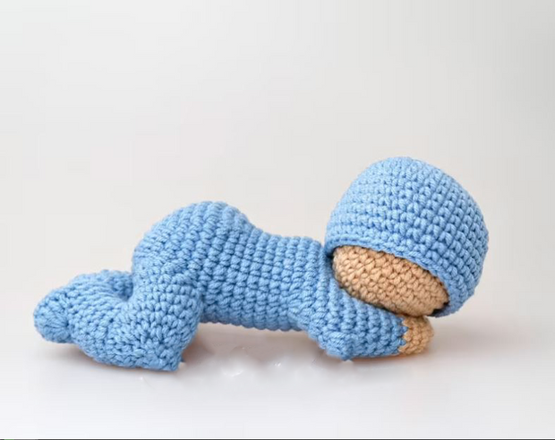 Sleeping Baby Amigurumi Pattern