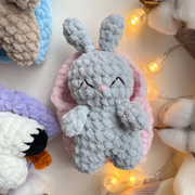 Cat, Bunny, Dog Amigurumi CROCHET PATTERN Set