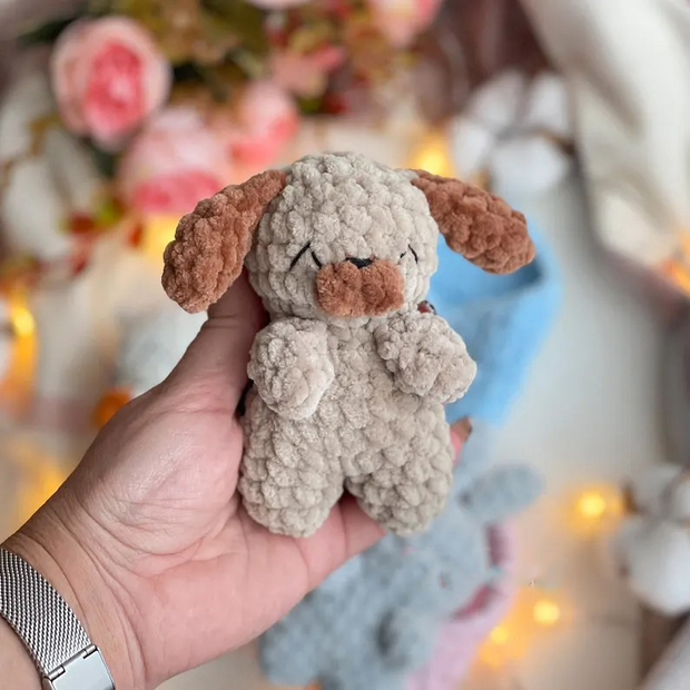 Cat, Bunny, Dog Amigurumi CROCHET PATTERN Set