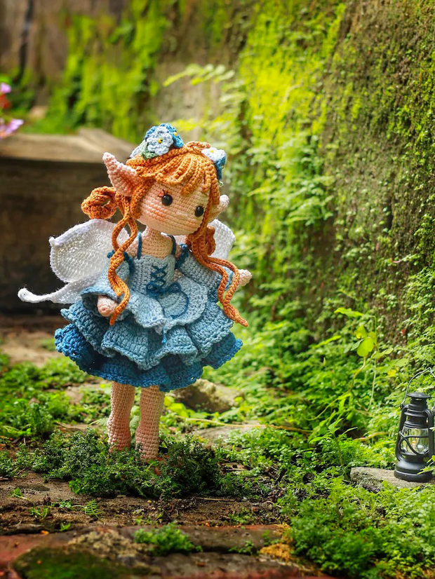 Fairy crochet doll pattern