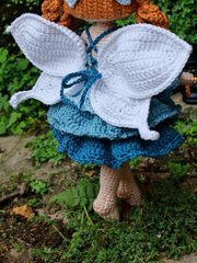 Fairy crochet doll pattern