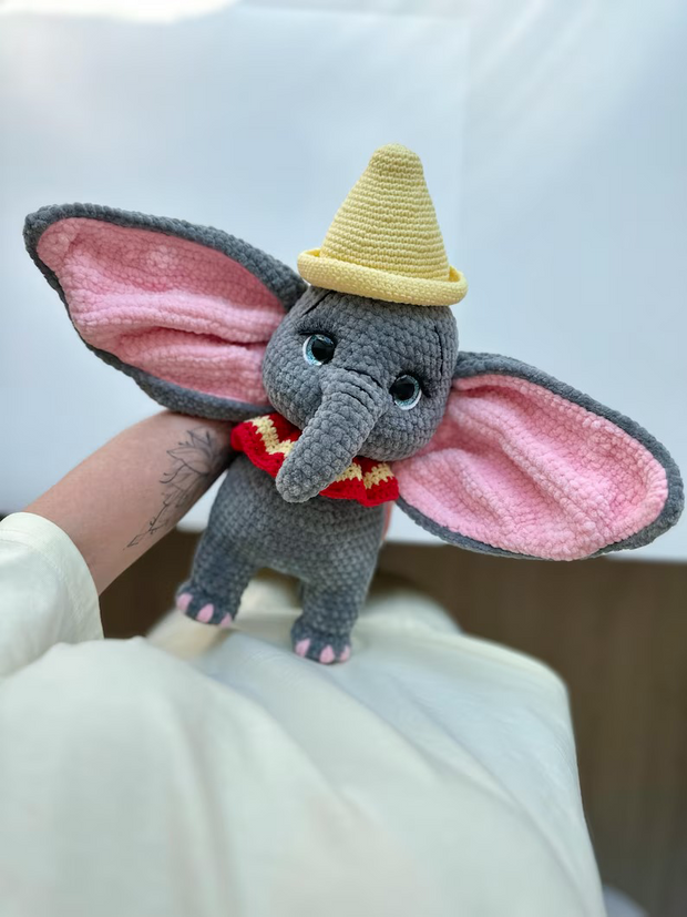 Elephant crochet pattern