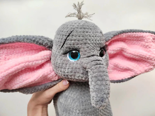 Elephant crochet pattern