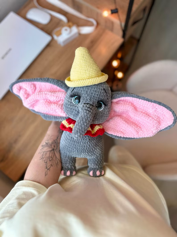 Elephant crochet pattern