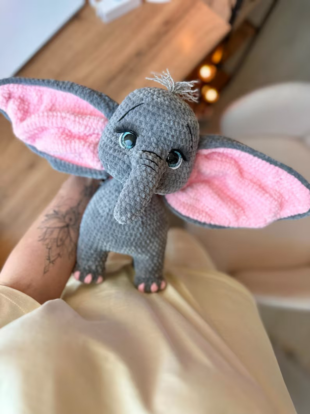 Elephant crochet pattern