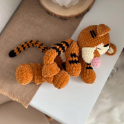 4 in 1 Winnie the Pooh Crochet Pattern: Piglet, Donkey, Tiger Amigurumi Comforter