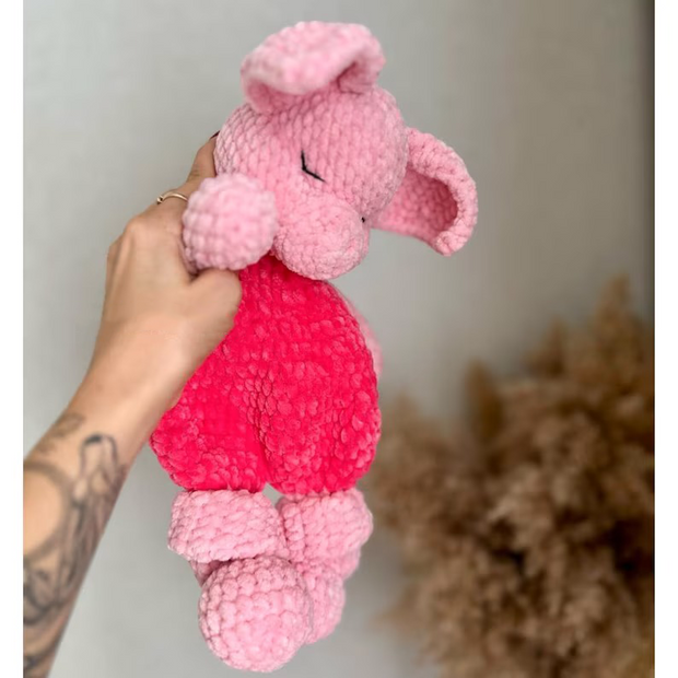 4 in 1 Winnie the Pooh Crochet Pattern: Piglet, Donkey, Tiger Amigurumi Comforter