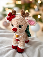 Baby Reindeer Christmas Crochet Pattern