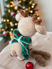 Baby Reindeer Christmas Crochet Pattern