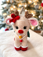 Baby Reindeer Christmas Crochet Pattern