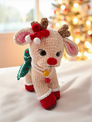 Baby Reindeer Christmas Crochet Pattern