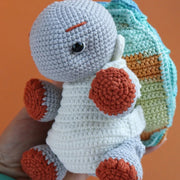 Mosaic turtle crochet pattern