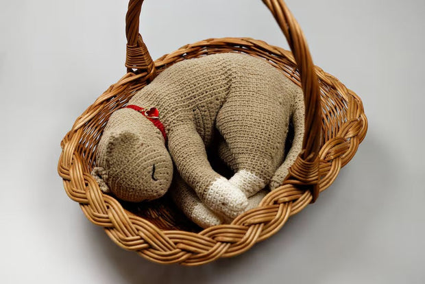 Crochet Sleeping Kitten