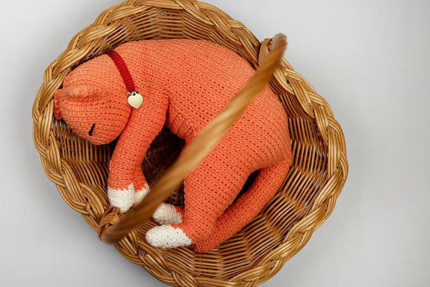 Crochet Sleeping Kitten