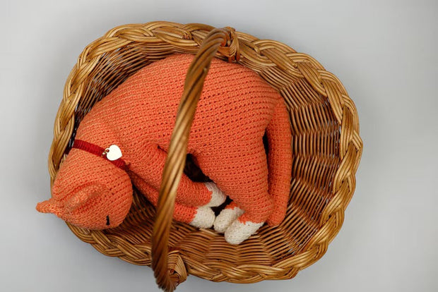 Crochet Sleeping Kitten