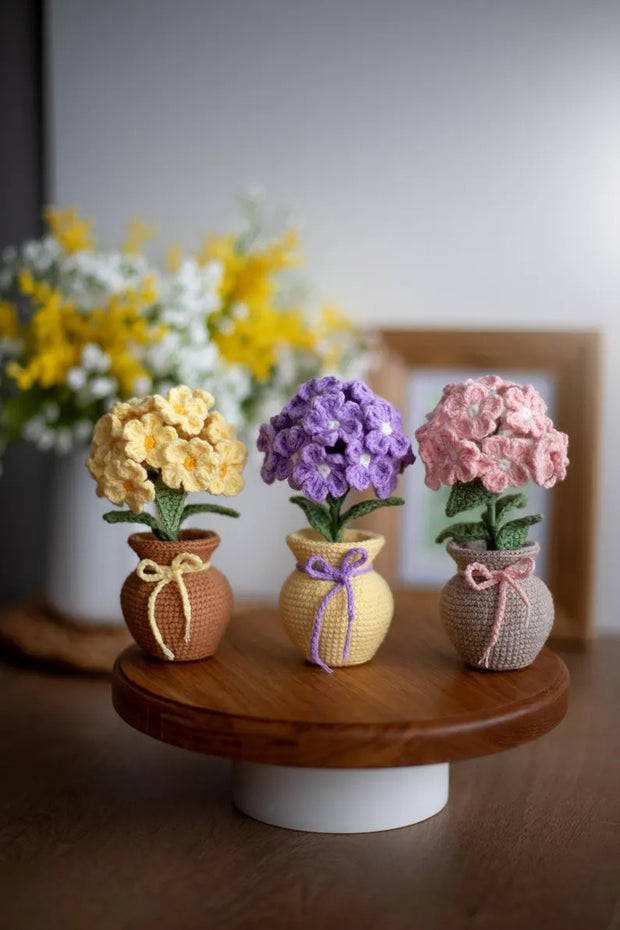 Amigurumi pattern crochet Phloxs pot