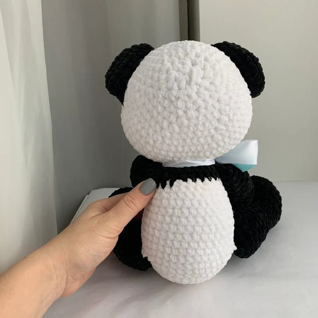Panda bear toy amigurumi pattern