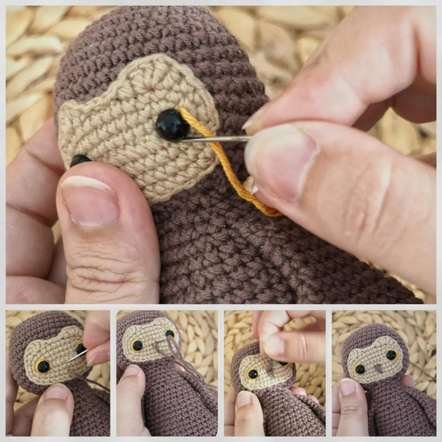 PATTERN eagle owl amigurumi toy with accessorie