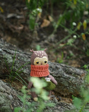 PATTERN eagle owl amigurumi toy with accessorie