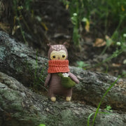 PATTERN eagle owl amigurumi toy with accessorie