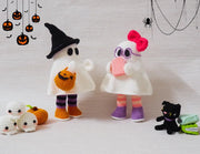 Crochet Ghost Friends Pattern
