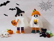Crochet Ghost Friends Pattern