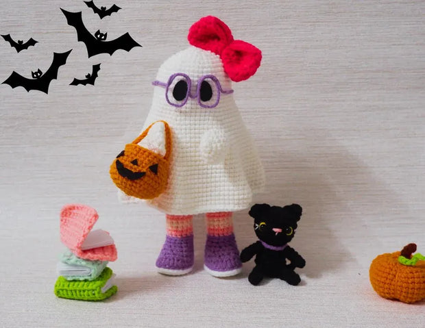 Crochet Ghost Friends Pattern