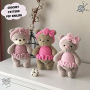 Adele the Bear Crochet Pattern