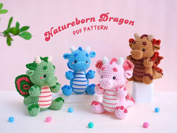 Dragon Crochet Patterns Bundle