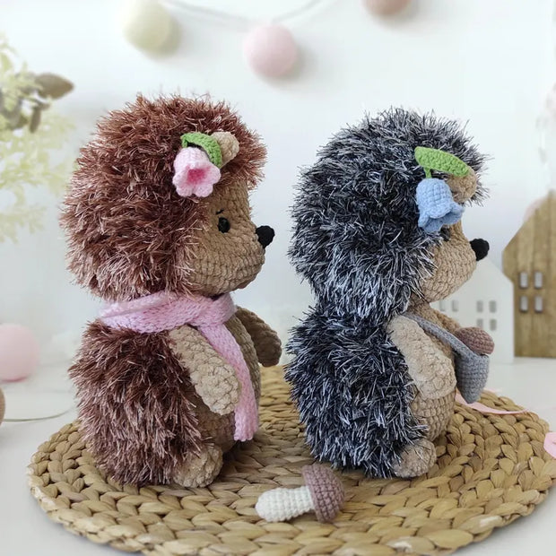 Adorable Crochet Hedgehog Pattern with Accessories