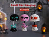 Crochet Skull Car Charm Pattern