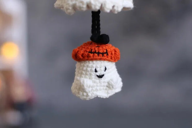 Crochet Skull Car Charm Pattern