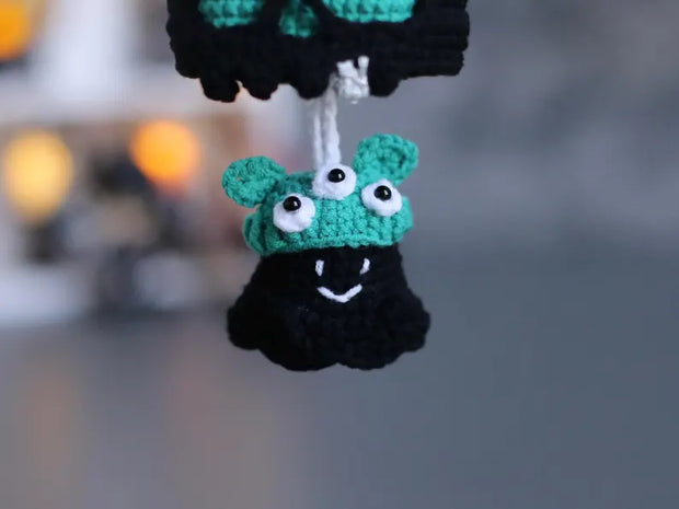 Crochet Skull Car Charm Pattern