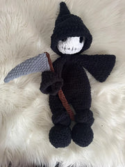 Grim Reaper Snuggler pattern
