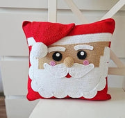 Santa Claus Crochet Pillow Pattern