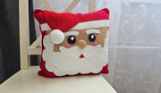 Santa Claus Crochet Pillow Pattern