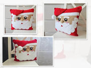 Santa Claus Crochet Pillow Pattern